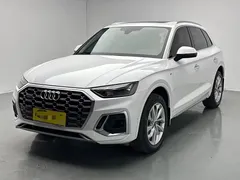 2022 Audi Q5L 40T Luxury Dynamic, белый — фото 1