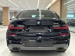 2022 BMW 3 Series 325i M Sport Dark, чёрный — фото 3