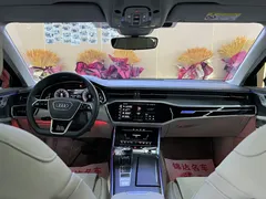 2022 Audi A6L 55 TFSI quattro Flagship, чёрный — фото 5