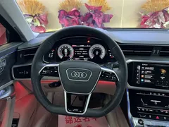 2022 Audi A6L 55 TFSI quattro Flagship, чёрный — фото 6