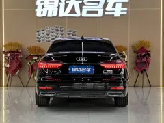 2022 Audi A6L 55 TFSI quattro Flagship, чёрный — фото 7