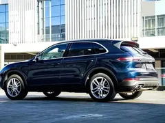 2022 Porsche Cayenne 3.0T Platinum, синий — фото 4