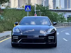 2021 Porsche Panamera 2.9T, чёрный — фото 2