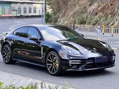 2021 Porsche Panamera 2.9T, чёрный — фото 3