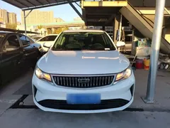 2020 Geely Emgrand GL 1.4T CVT Luxury, белый — фото 3