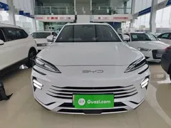 2023 BYD Song PLUS Champion DM-i PHEV 110KM Flagship Plus, белый — фото 3