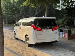 2021 Toyota Alphard Hybrid 2.5L Premium, белый — фото 7
