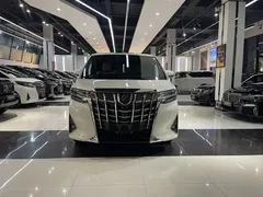 2021 Toyota Alphard Hybrid 2.5L Luxury, белый — фото 2
