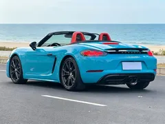 2019 Porsche 718 Boxster T 2.0T, синий — фото 7