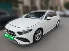 2023 Mercedes-Benz A-Class 180 L, белый — фото 1