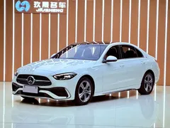 2022 Mercedes-Benz C-Class C 200 L Sport, белый — фото 1