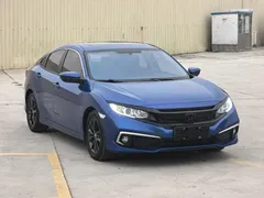 2019 Honda Civic 220TURBO CVT, синий — фото 1