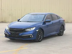 2019 Honda Civic 220TURBO CVT, синий — фото 3