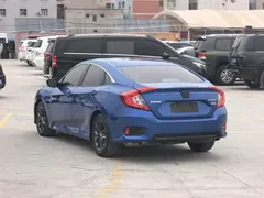 2019 Honda Civic 220TURBO CVT, синий — фото 7