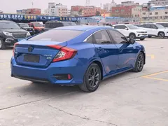 2019 Honda Civic 220TURBO CVT, синий — фото 9
