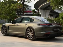 2022 Porsche Panamera 2.9T, зелёный — фото 4