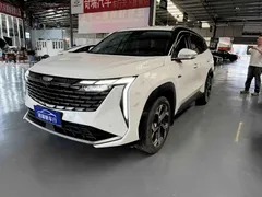 2023 Geely Atlas L 1.5TD DCT Premium, белый — фото 1