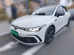 2023 Volkswagen Golf 280TSI DSG R-Line Lite, белый — фото 1