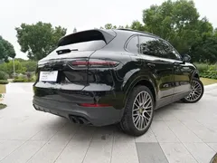 2023 Porsche Cayenne 3.0T Platinum Edition, чёрный — фото 14