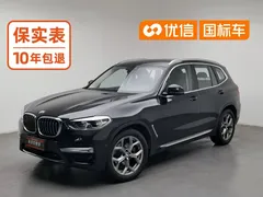 2021 BMW X3 Luxury, чёрный — фото 1