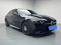 2022 Mercedes-Benz C-Class C 260 L Sport, синий — фото 3