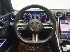 2022 Mercedes-Benz C-Class C 260 L Sport, синий — фото 11