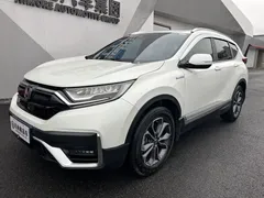 2021 Honda CR-V Hybrid 2.0L 2WD, белый — фото 1