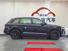 2021 Audi Q7 45 TFSI quattro S line Sport, чёрный — фото 9