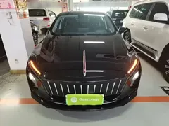 2023 Hongqi E-QM5 EV 620km PLUS, чёрный — фото 3