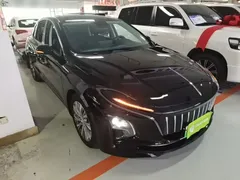 2023 Hongqi E-QM5 EV 620km PLUS, чёрный — фото 4