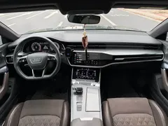 2022 Audi A7L 45 TFSI quattro S-line, чёрный — фото 5