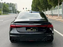 2022 Audi A7L 45 TFSI quattro S-line, чёрный — фото 20