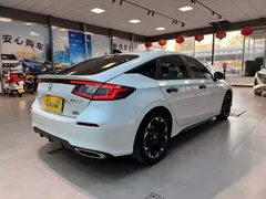 2023 Honda Civic Hatchback 240TURBO CVT, белый — фото 9