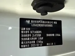 2023 Changan Eado PLUS 1.4T GDI DCT Premium, белый — фото 14