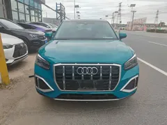 2022 Audi Q2L 35 TFSI Fashion, синий — фото 2