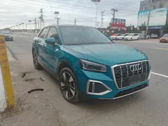 2022 Audi Q2L 35 TFSI Fashion, синий — фото 3