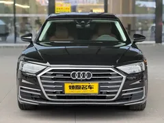 2019 Audi A8 Plus A8L 50 TFSI quattro Comfort, чёрный — фото 2