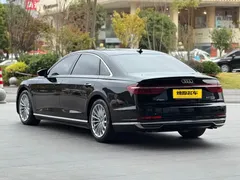 2019 Audi A8 Plus A8L 50 TFSI quattro Comfort, чёрный — фото 4