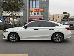 2023 Honda Civic 240TURBO CVT, белый — фото 3