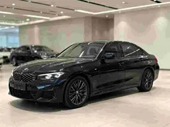 2023 BMW 3 Series 325Li M Sport Dark Night Package, чёрный — фото 1