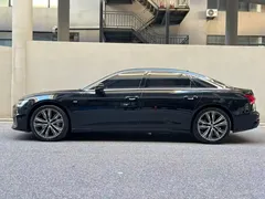 2021 Audi A6L 55 TFSI quattro Premium Dynamic, чёрный — фото 3