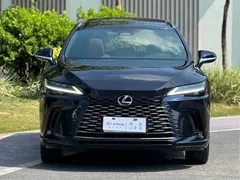 2023 Lexus RX 350h 4WD, синий — фото 2