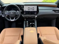 2023 Lexus RX 350h 4WD, синий — фото 6