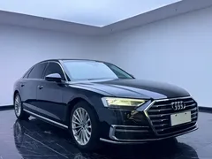 2022 Audi A8L 50 TFSI quattro Comfort Collector's Edition, чёрный — фото 3