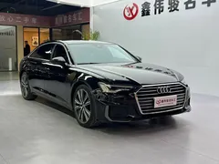 2021 Audi A6L 45 TFSI Sport, чёрный — фото 4