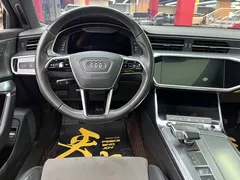 2021 Audi A6L 45 TFSI Sport, чёрный — фото 13