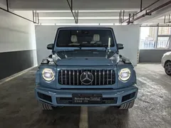 2021 Mercedes-Benz G-Class G 500, синий — фото 2