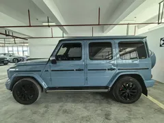 2021 Mercedes-Benz G-Class G 500, синий — фото 3