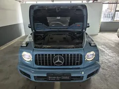 2021 Mercedes-Benz G-Class G 500, синий — фото 8