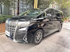 2021 Toyota Alphard Hybrid 2.5L Premium, чёрный — фото 1